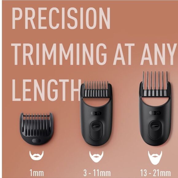 King C Gilette Cordless Beard Trimmer w/Attachments - Picture 4 of 13
